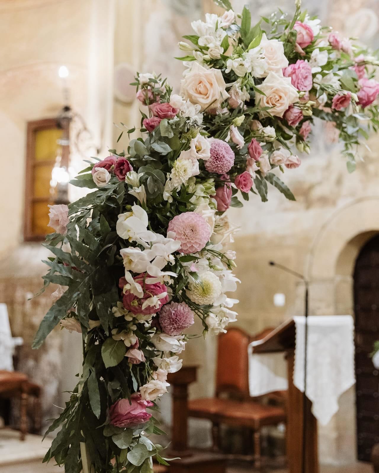 Matrimonio allestito da Floricoltura Santa Sofia 17