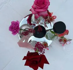 Allestimento per una laurea realizzato da Floricoltura Santa Sofia a Verona 3